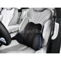 Подушка под поясницу «VIBE» черный/черный/синий Подушка под поясницу «VIBE» черный/черный/синий