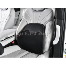 Упор под поясницу «SPINE» черный + красная строчка