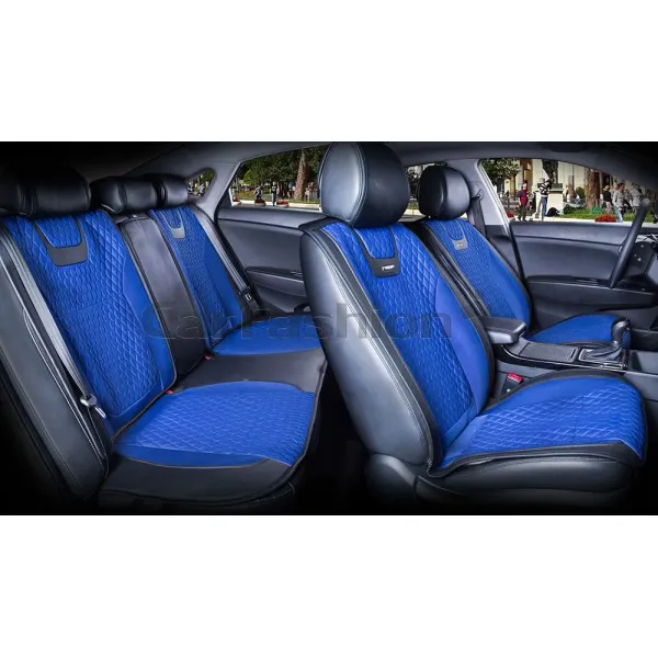 Комплект Накидок 2D «TORINO PLUS» синий/черный/синий Комплект Накидок 2D «TORINO PLUS» синий/черный/синий