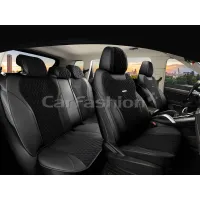 Комплект каркасных чехлов 5D «SHANGHAI PLUS» черный/черный/черный Комплект каркасных чехлов 5D «SHANGHAI PLUS» черный/черный/черный