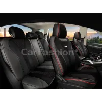 Комплект каркасных чехлов 5D «BEIJING PLUS» черный/черный/красный