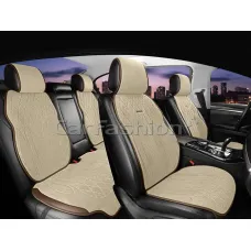 Комплект Накидок 2D «PEAK PLUS» бежевый/коричневый/бежевый