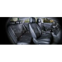 Комплект Накидок 3D «SECTOR LEATHER PLUS PREMIUM» черный/черный/черный Комплект Накидок 3D «SECTOR LEATHER PLUS PREMIUM» черный/черный/черный