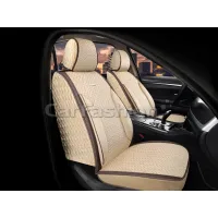 Накидки Фронт «SHEVRON FRONT» бежевый/коричневый/бежевый/коричневый Накидки Фронт «SHEVRON FRONT» бежевый/коричневый/бежевый/коричневый