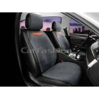 Накидки Фронт 2D «TRIO FRONT» серый/черный/оранжевый/серый