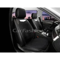 Накидки Фронт 2D «TRIO FRONT» черный/черный/белый/белый