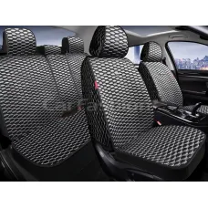 Комплект Накидок «ATLAS PLUS» серый/черный/серый