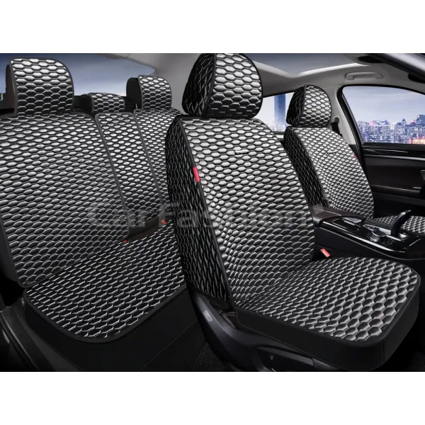 Комплект Накидок «ATLAS PLUS» серый/черный/серый