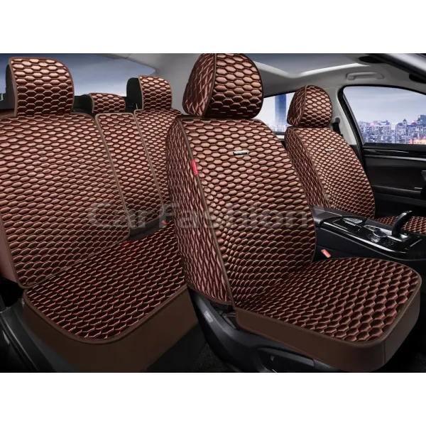 Комплект Накидок «ATLAS PLUS» коричневый/коричневый/коричневый