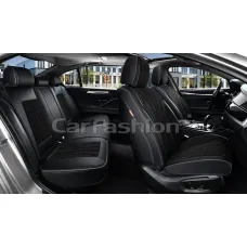 Комплект каркасных чехлов 5D «ARGON PLUS» черный/черный/серый/серый