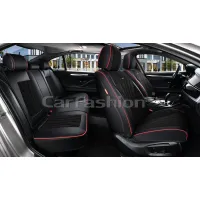 Комплект каркасных чехлов 5D «ARGON PLUS» черный/черный/красный/красный Комплект каркасных чехлов 5D «ARGON PLUS» черный/черный/красный/красный