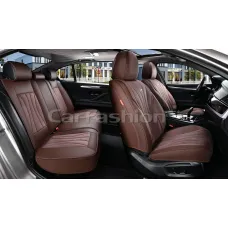 Комплект каркасных чехлов 5D «ARGON PLUS» кофе/кофе/кофе/кофе