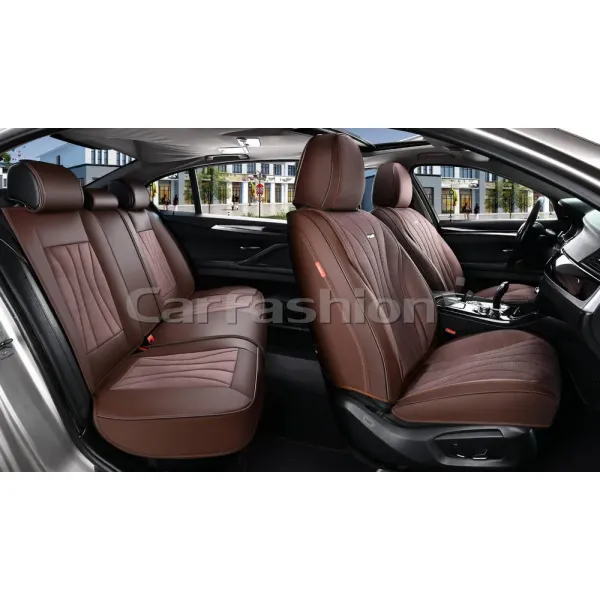 Комплект каркасных чехлов 5D «ARGON PLUS» кофе/кофе/кофе/кофе Комплект каркасных чехлов 5D «ARGON PLUS» кофе/кофе/кофе/кофе