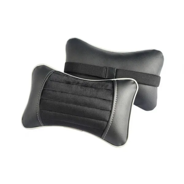 Подушка под шею «MONACO» черный/черный/серый/серый